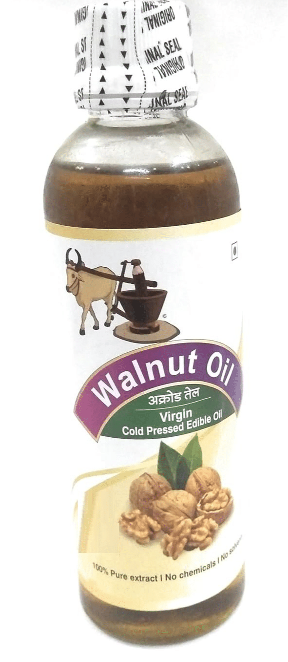 Shreeji Oils Walnut Virgin Cold Pressed Edible Oil, 500 ml view 2