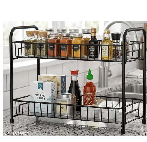 2 Tier Kitchen Spice Rack view 2