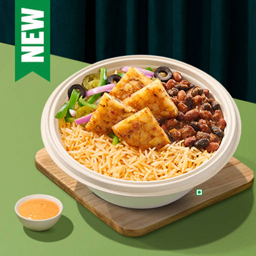Aloo Patty Rice Bowl