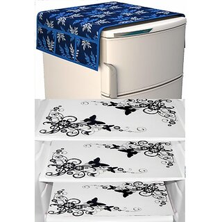 REVEXO Refrigerator Cover (Width: 20 cm, Multicolor) view 2