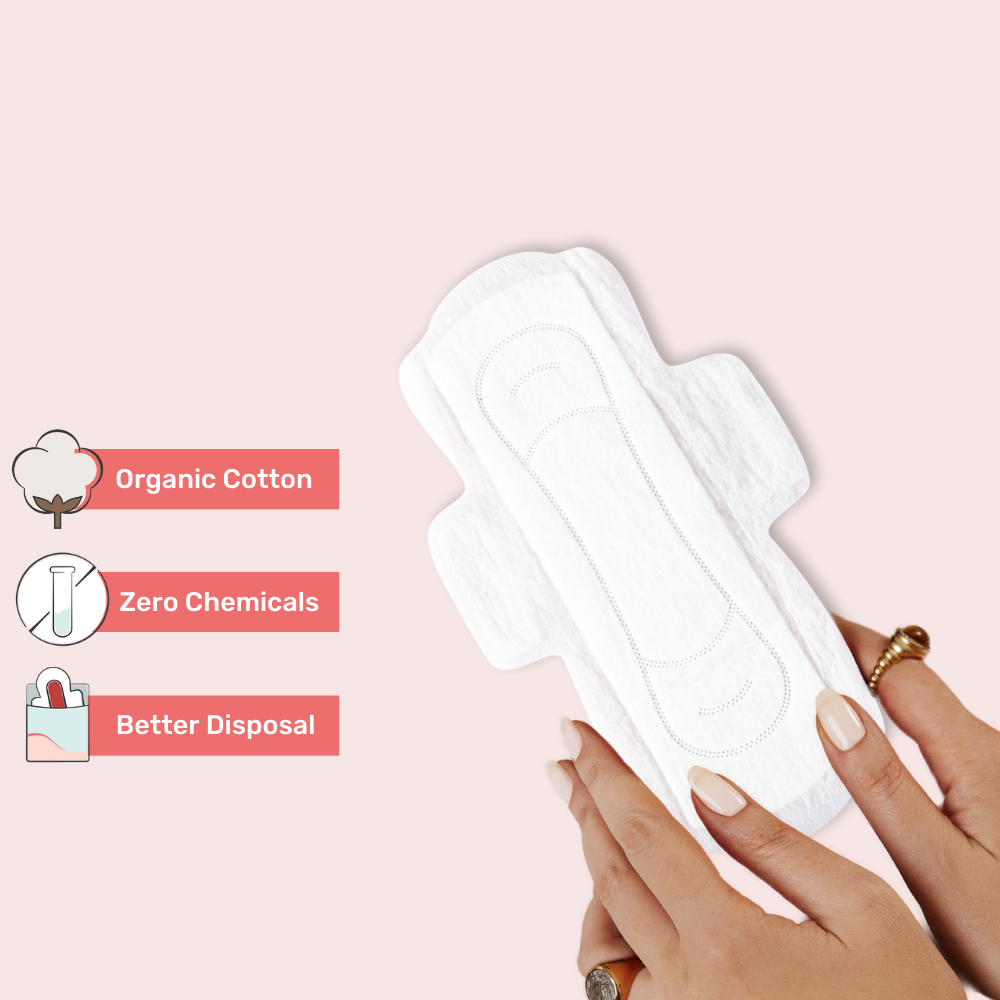 2x Softer and Rash-free Regular Flow Sanitary Pads - Pack of 30 view 2