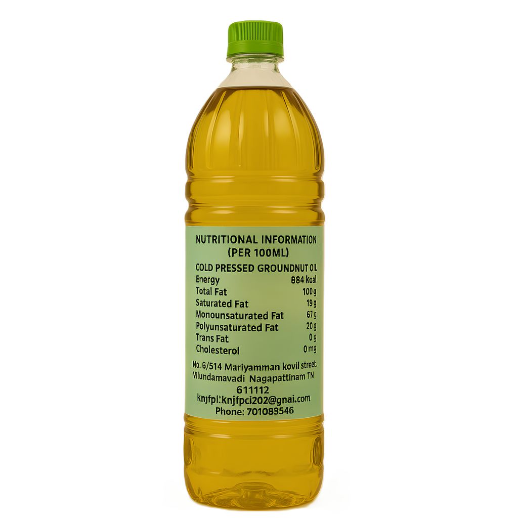 Cold Pressed & Pure Groundnut oil from Nagapattinam view 2