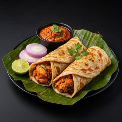 Pothi Parotta Chicken