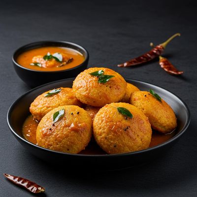 Button Sambar Idly