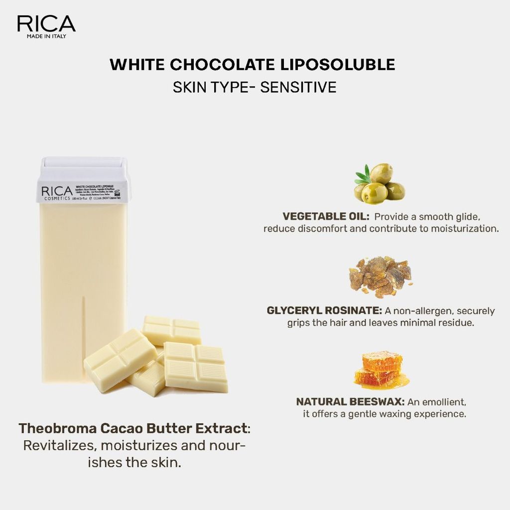 Rica White Chocolate Refill Wax (100 ml) view 2