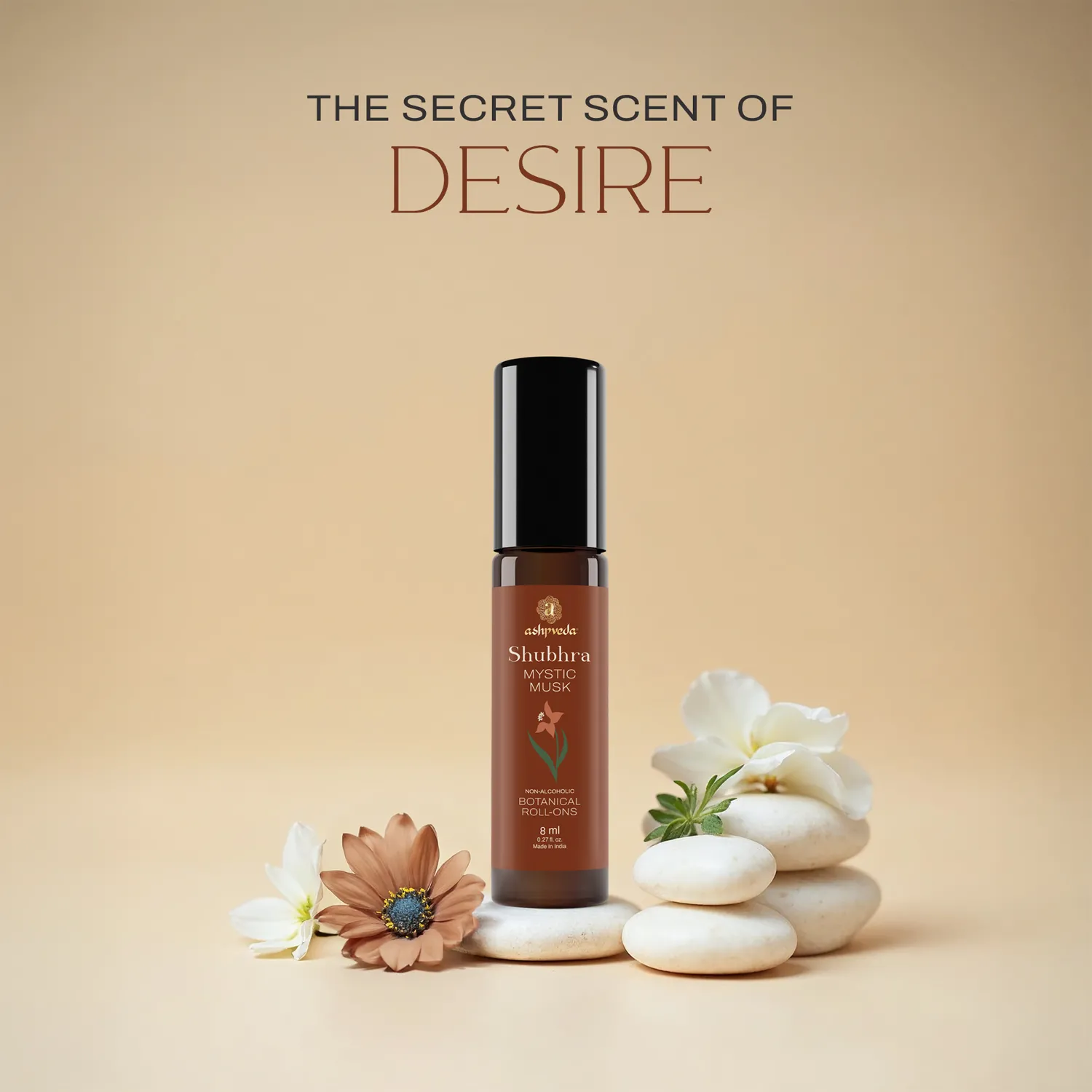 Ashpveda Shubhra Mystic Musk Roll-On Attar view 2