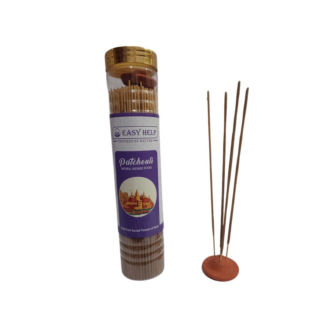 Patchouli Incense Sticks – Natural, Handcrafted, Charcoal-Free view 2