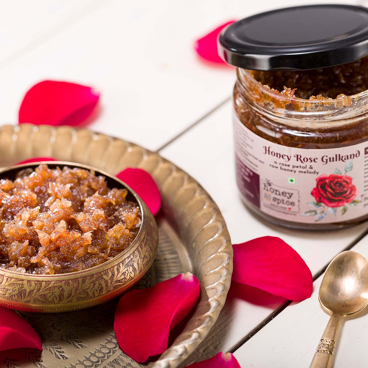 Honey Rose Gulkand | 400gm view 2