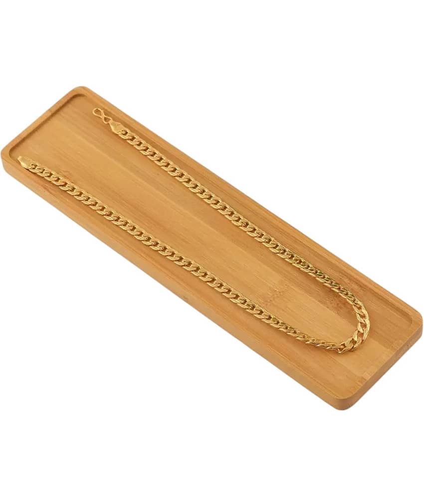 AKLINA Gold Plated Chains Combo ( Set of 2 ) view 2