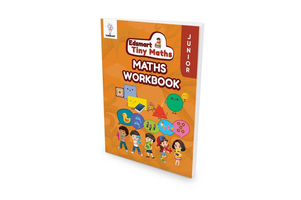 Edsmart TIny Maths Activity Book for Kids 3+ years | Junior and Senior KG Workbook COMBO of 2 Books | CBSE Maths workbook LKG and UKG | maths worksheets [Perfect Paperback] [Jan 01, 2024] Edsmart Edu Services Pvt Ltd view 2