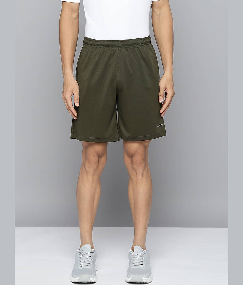Alcis - Green Polyester Men's Running Shorts ( Pack of 1 )