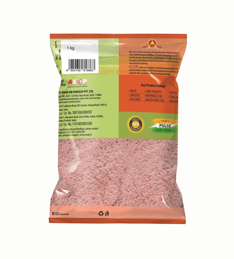 Aplus Black Salt (Kala Namak) 1kg(pouch) view 2