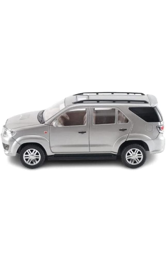 Mehtab E-Chariot Fortune Replica CT-134 Miniature Automobile | Pull Back Action Toys Car Around 15 CM in Length 100 Grams | Pack of 1 Silver view 2