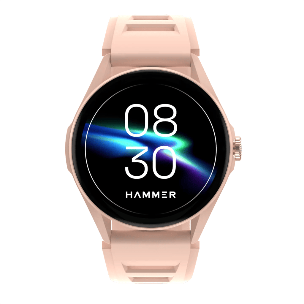 Hammer Cyclone Round dial smart watch with 1.39 inches Big Display & Bluetooth Calling view 2