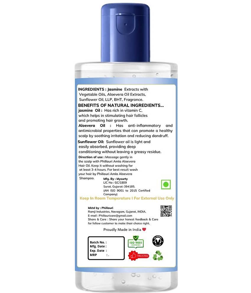 Phillauri Anti Dandruff Jasmine oil 200 ml ( Pack of 2 ) view 2