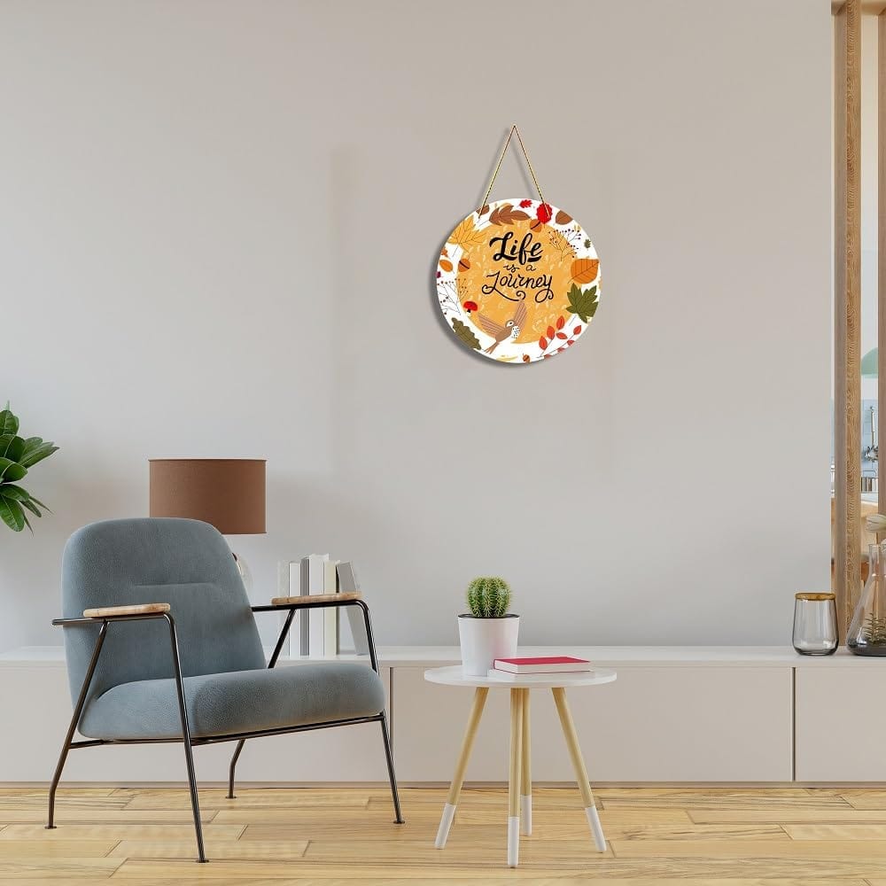 Wall Hangings for Home Decoration Items for Living Room Decor Welcome Home Wall Hanging for Home Office Decoration Handmade Craft Decorative Wall Art (WH1802) view 2