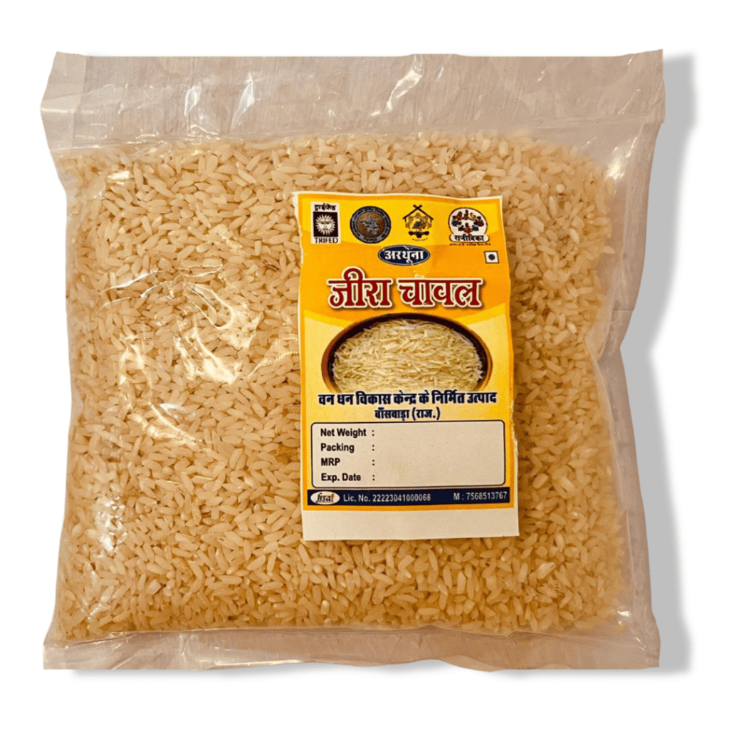 Tribal Grown Natural Rice – 500g | Unpolished, Chemical-Free Grain | Mangleshwar VDVK, Banswara | Tribal Supported Farm Product | Rich in Nutrients & Aroma view 2