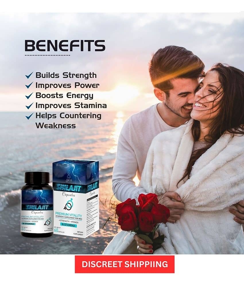 Liftit Shilajit 60 Capsules for Stamina Growth