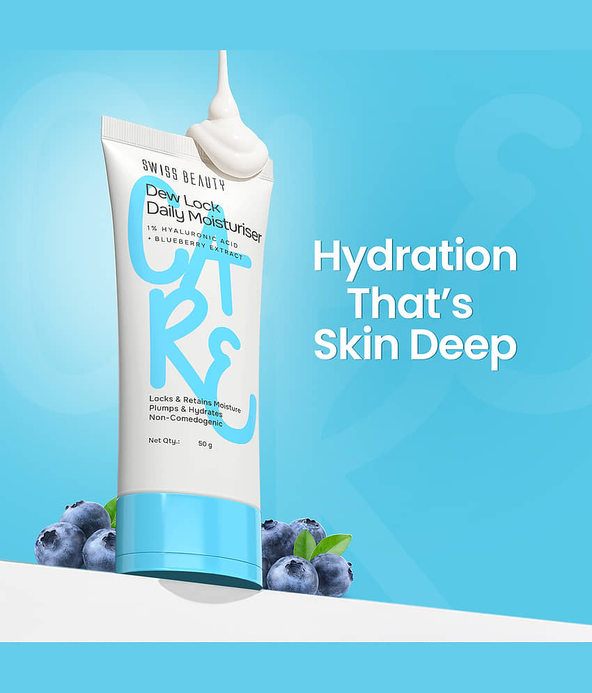 Swiss Beauty Moisturizer All Skin Type Hyaluronic Acid ( 50 gm ) view 2