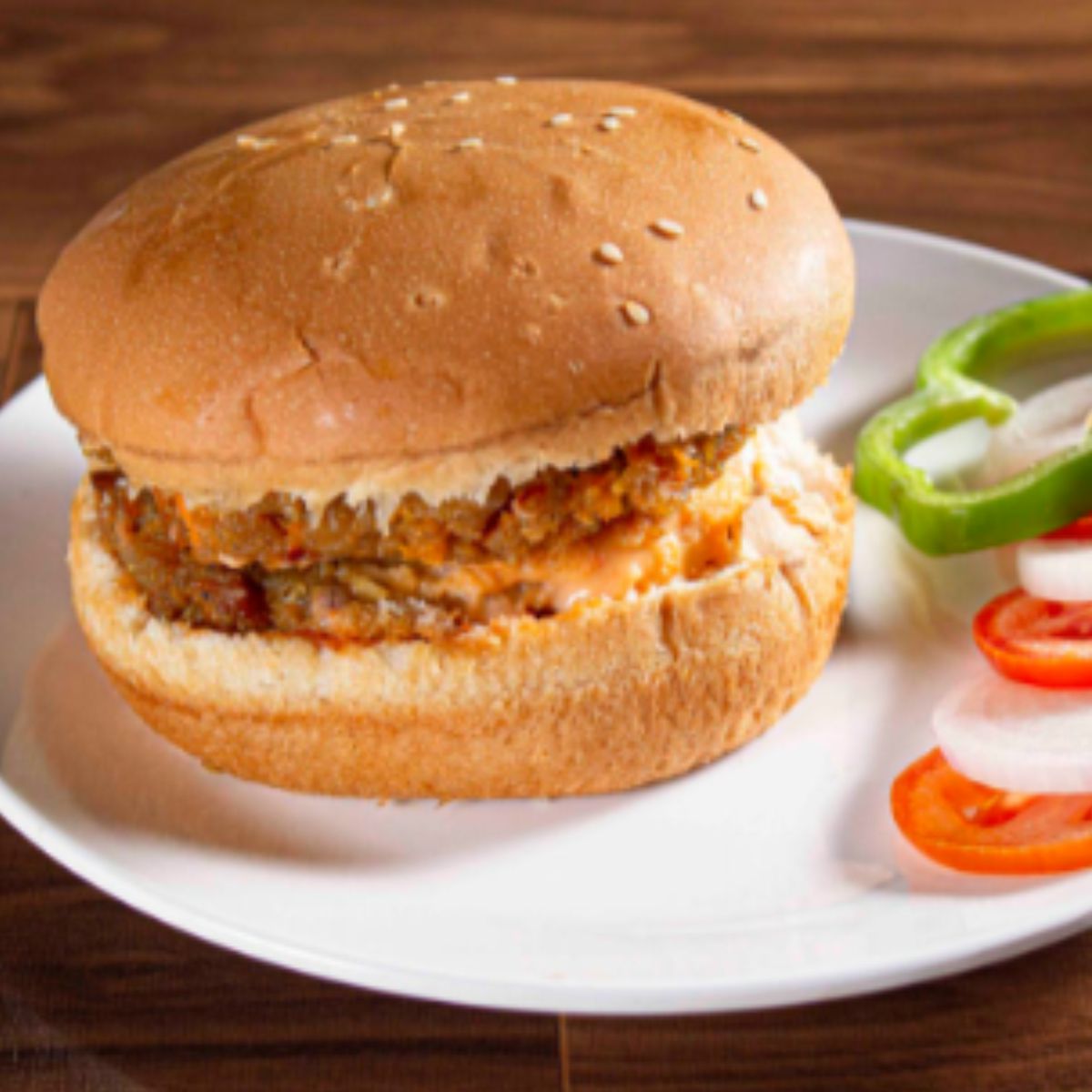 Monginis Veg Burger view 2