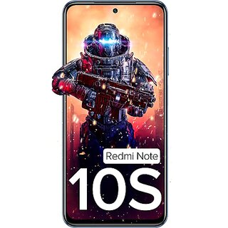 (Refurbished) Redmi Note 10S (6 RAM, 64 Storage, Frost white) - Good Condition