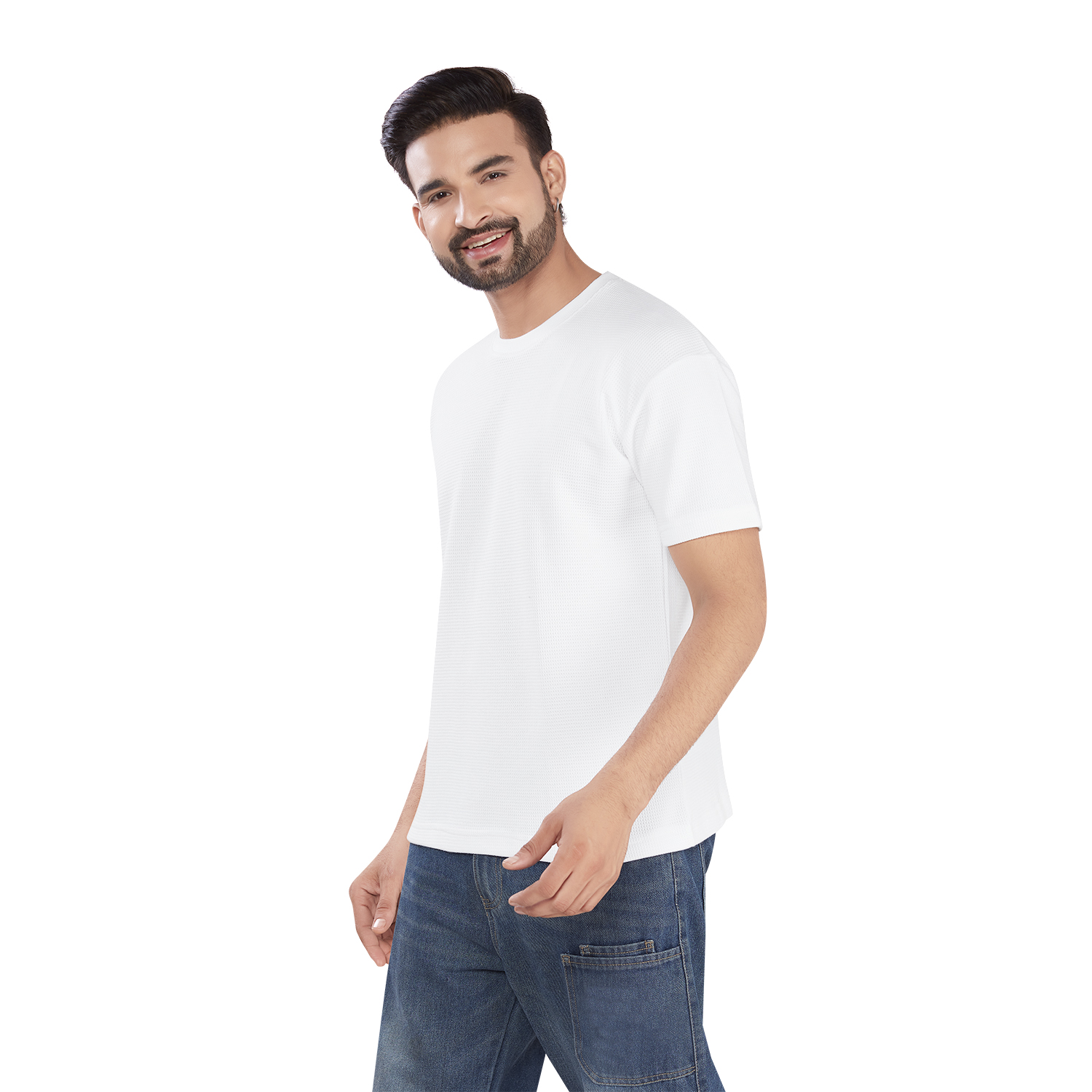 Unisex T-Shirts, 100% Cotton Waffle. view 2