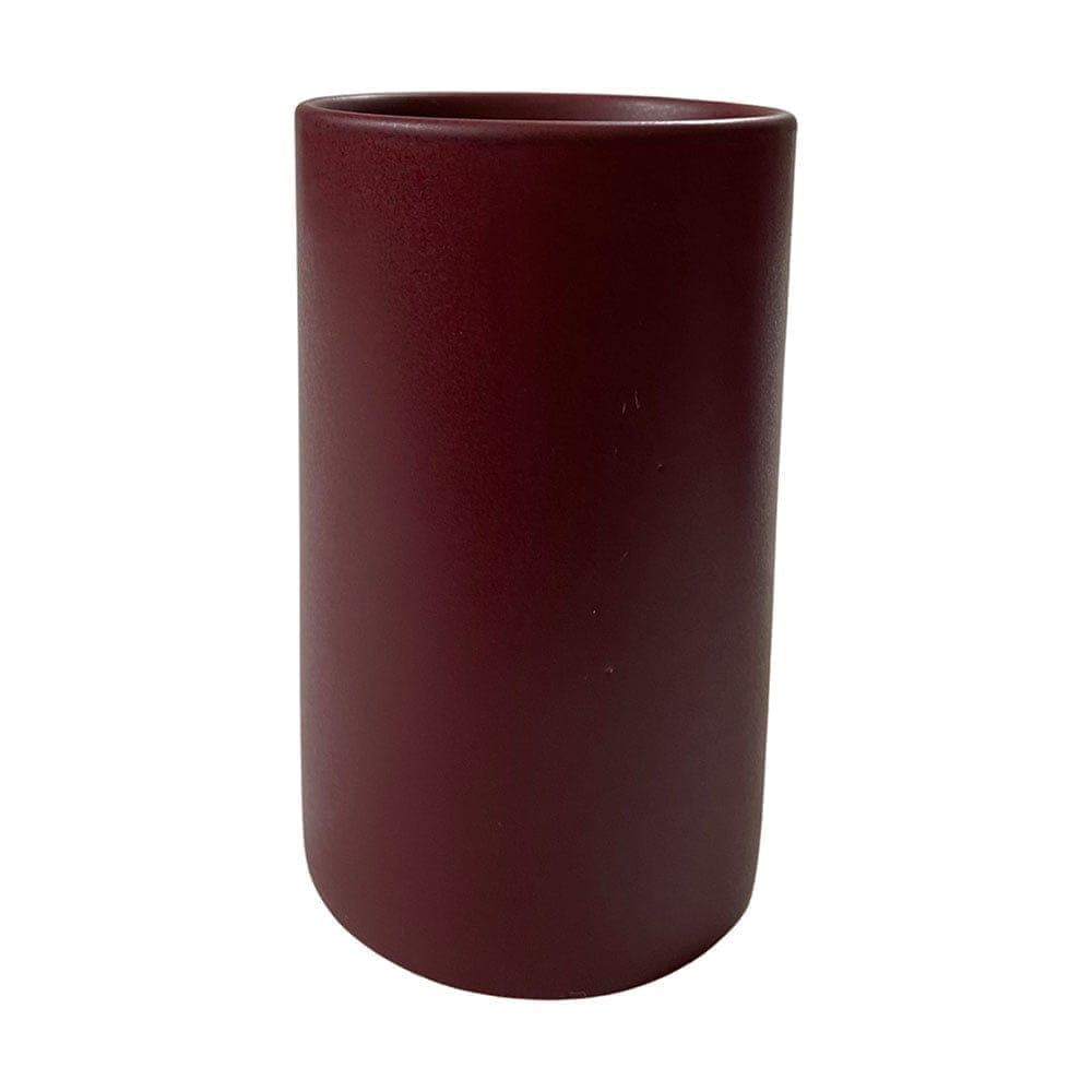 Ceramic Dining Matte Maroon Ceramic Glasses With Jug Set of 5 view 2