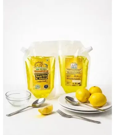 Mr and Mrs sunshine, Dishwash Liquid Pouch of 500ml+500ml, Pack of 2