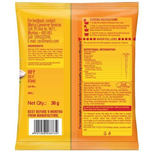 Saffola Masala Oats - Classic Masala, 38 gm view 2