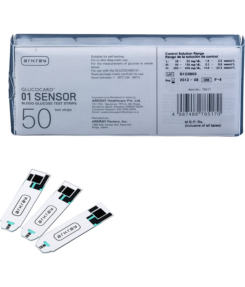 Arkray Mini Sensor + 50 Alu 50 Test Strips view 2