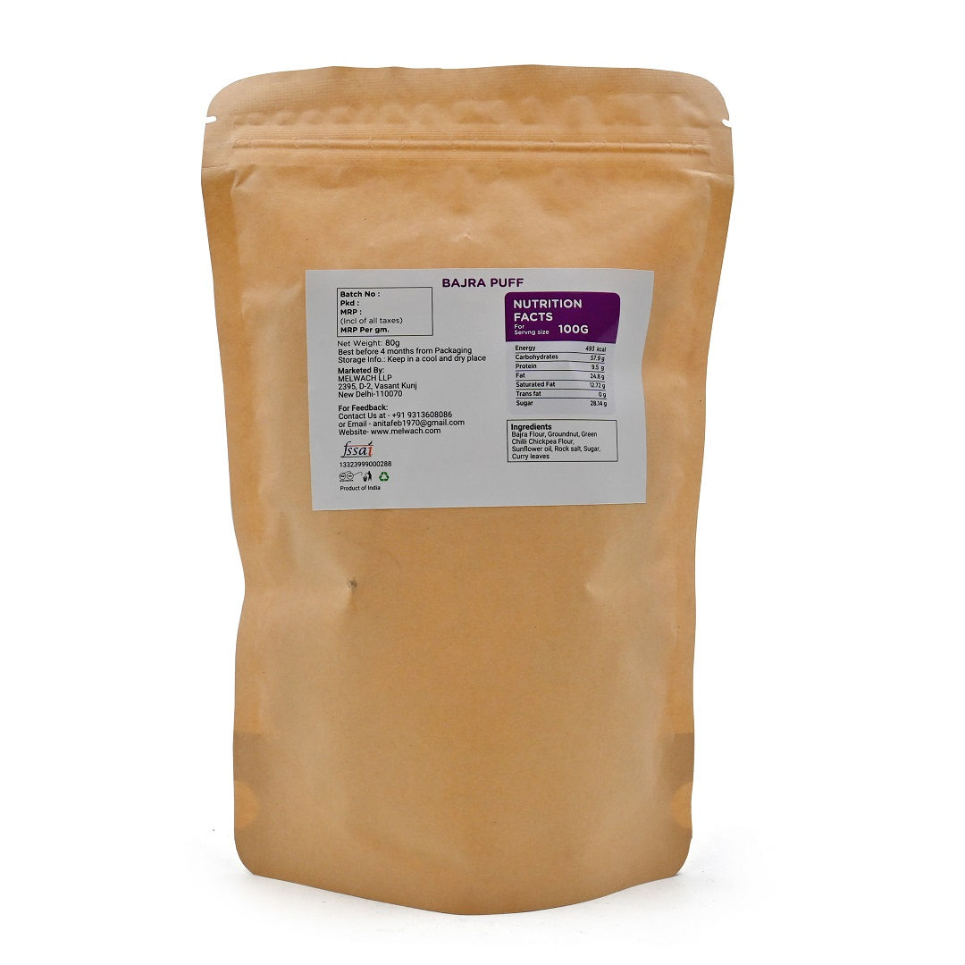 Bajra Puff, 80 gm Each - Pack of 2 view 2