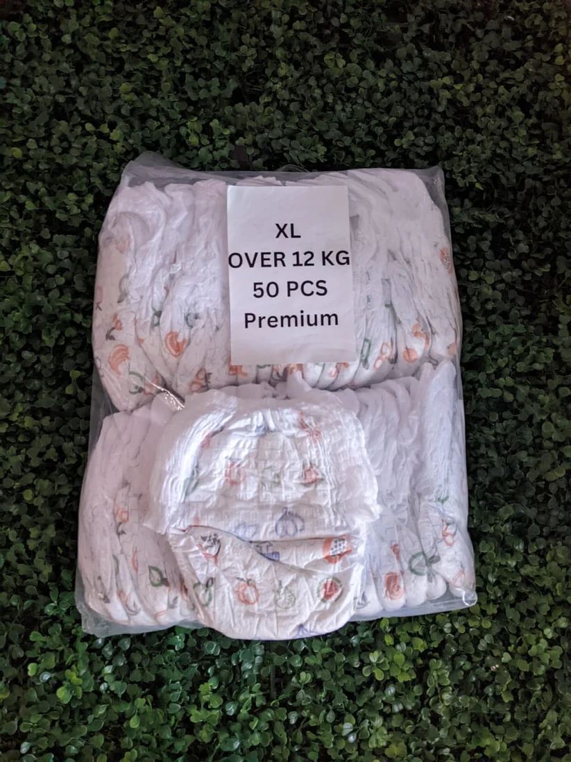 Baby Diaper Regular Quality XL Size -50 Piece (Free Wipes) view 2