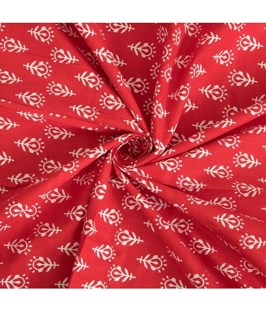 Cosito Cotton 1 Double Bedsheet with 2 Pillow Covers ( Multicolor ) view 2