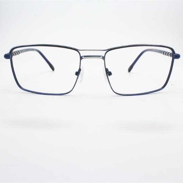 Lensoz Elite X Luxe Rectangle 2 - Medium - Silver & Blue view 2