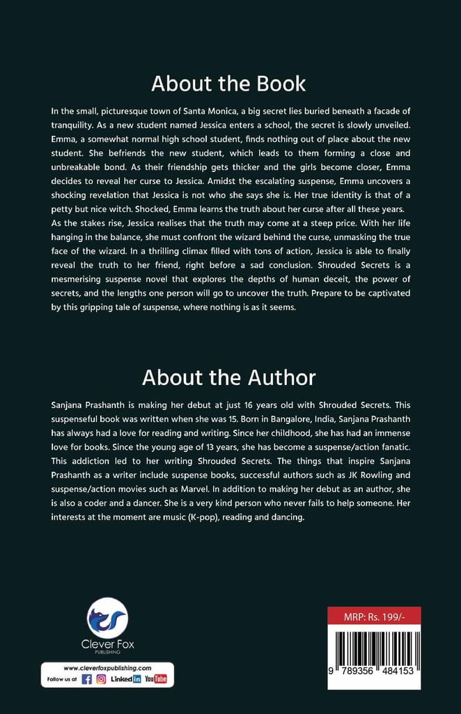 Shrouded Secrets [Paperback] Sanjana Prashanth view 2