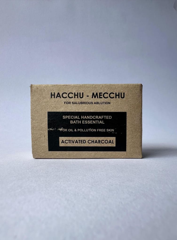 HACCHU MECCHU - Special Handcrafted Bath Essential for Oil & Pollution Free Skin - Activated Charcoal
