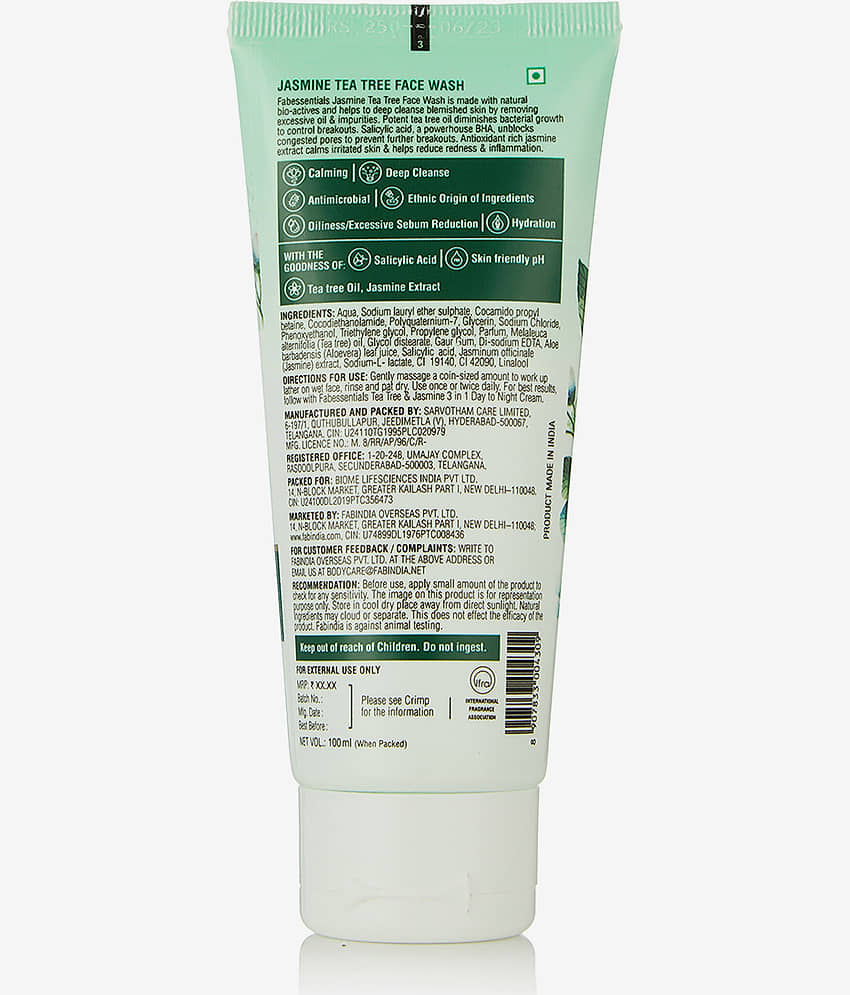fabessentials - Refreshing Face Wash For All Skin Type ( Pack of 1 ) view 2