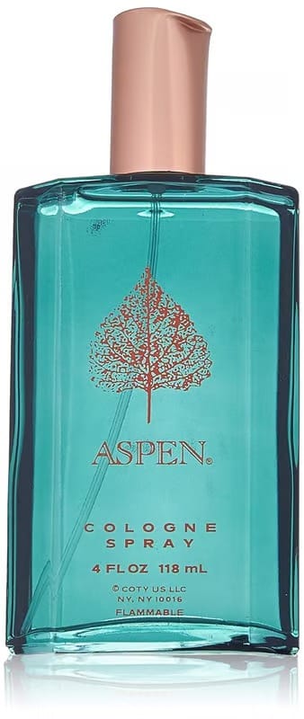 Aspen by Coty for Men Eau de Cologne 118ml - Fresh Woody Fragrance Set of 2 view 2