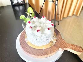 White Forest Cake