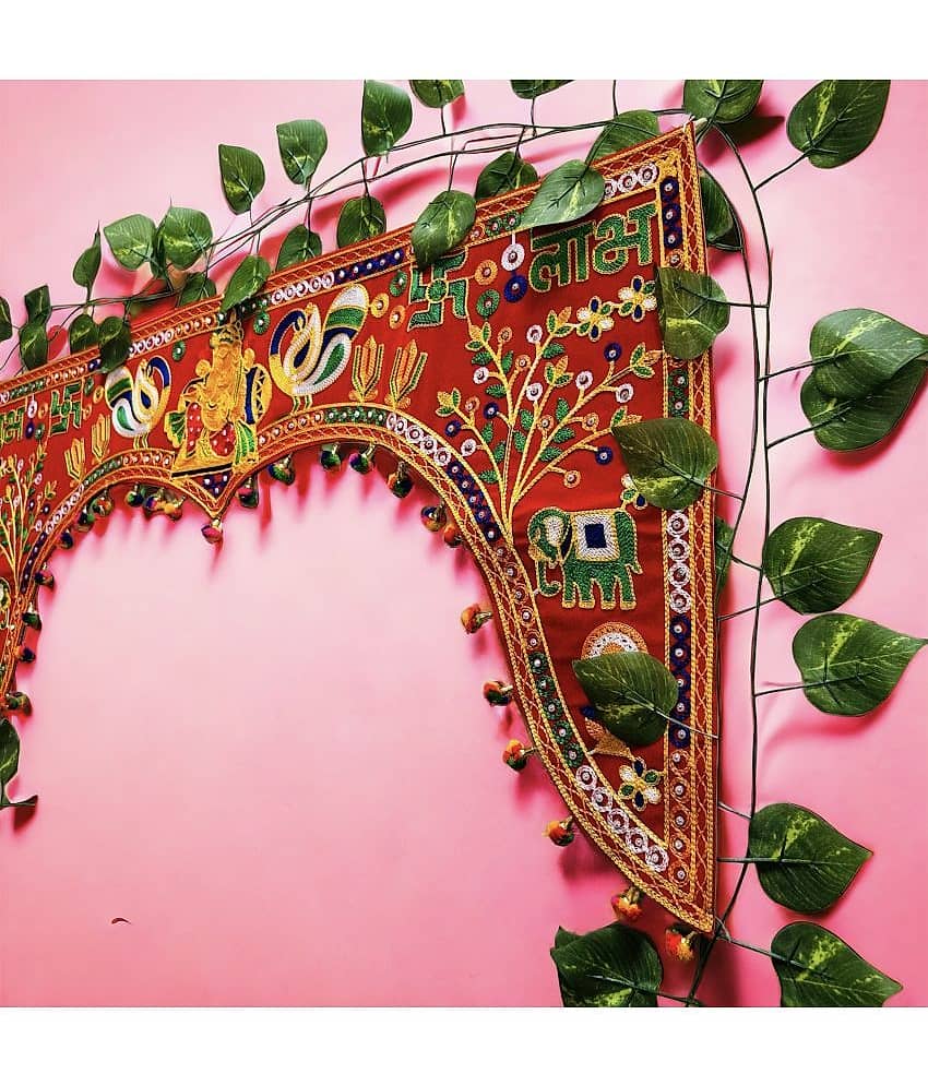 TORNORY Handmade Bandarwal Toran 4 ft Multi ( Pack of 1 ) view 2