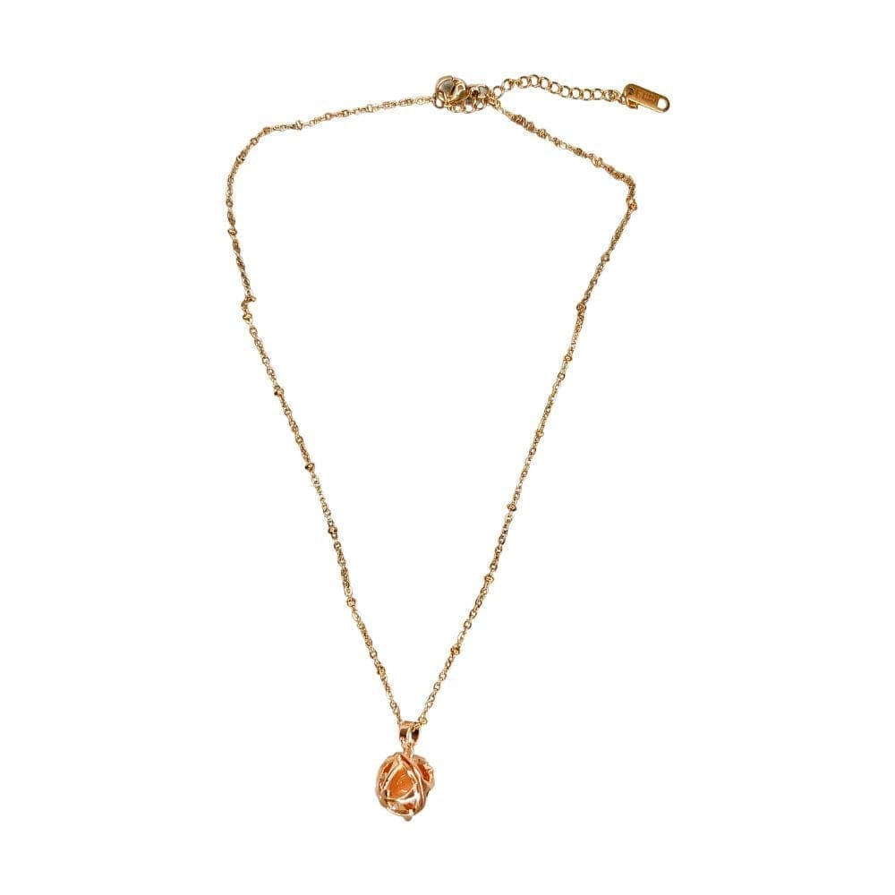 Jewelryklub Anti Tarnish American Diamond Detachable Stones Pendant Chain Set With 7 Colored Stones For Girls Women - Round Shape view 2