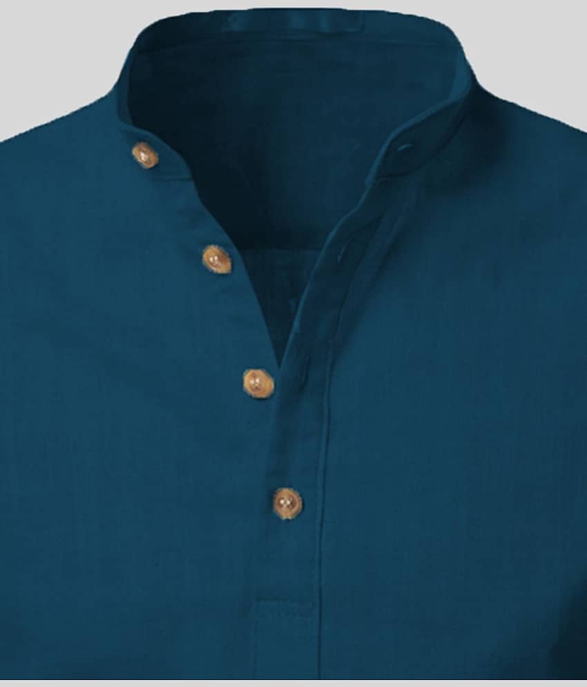 Vida Loca - Peach Cotton Slim Fit Men's Casual Shirt ( Pack of 1 ) view 2