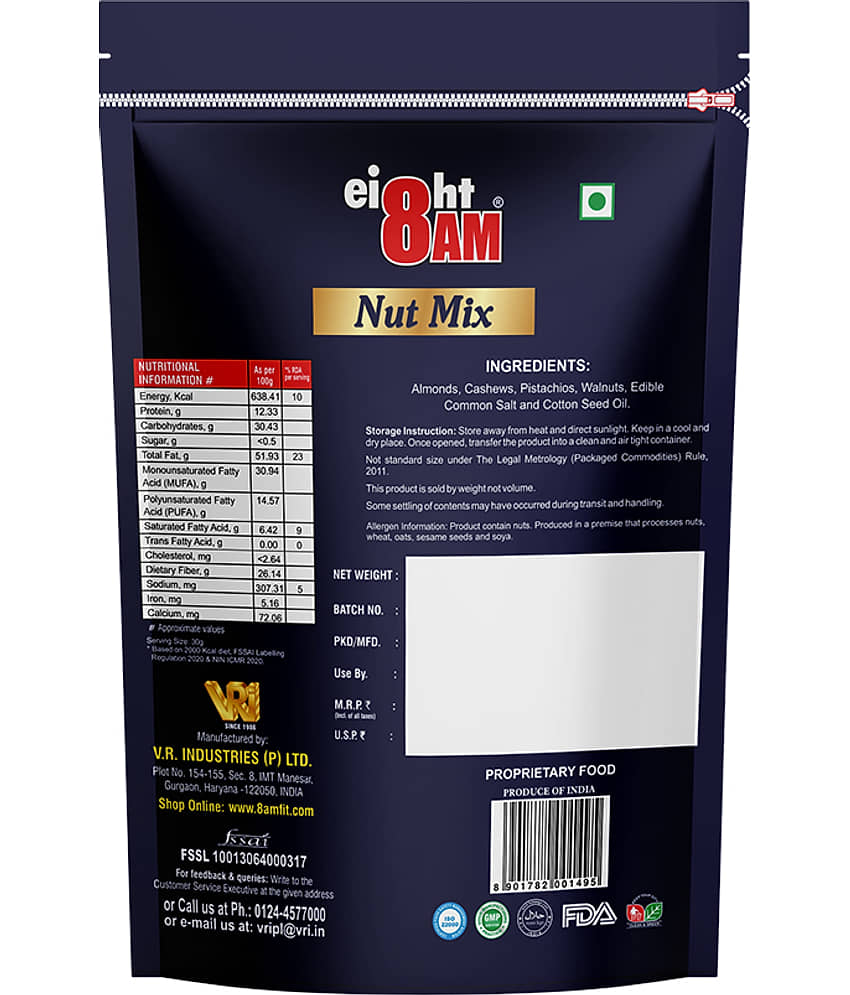 8AM Mixed Nuts 200 g view 2