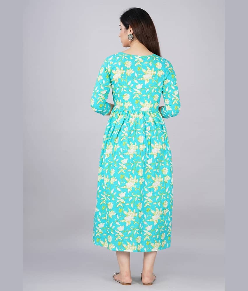 Nevisha Style Multi Color Cotton Maternity Kurta view 2