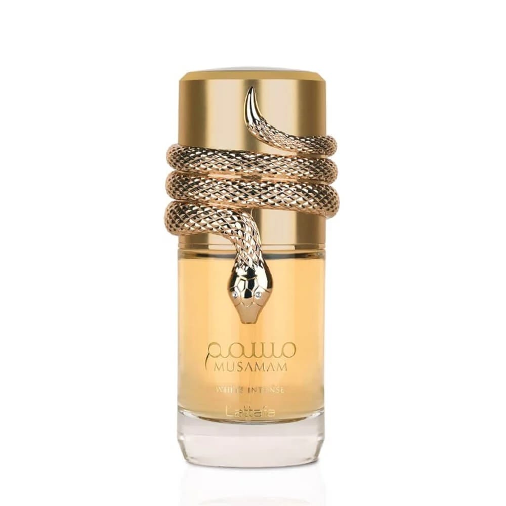 Lattafa Musamam White Intense Eau De Parfum 100ml Premium Luxury Long Lasting Fresh Woody Aromatic Unisex Designer Perfume for Men & Women view 2