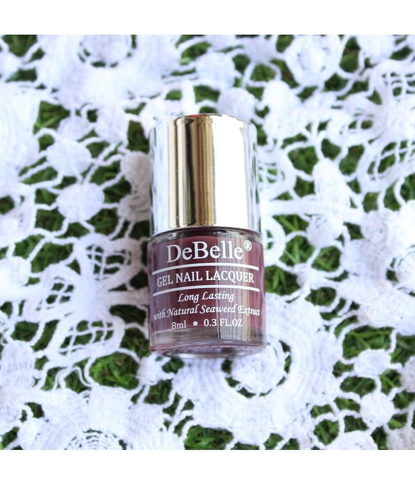 DeBelle Plum Toffee Glossy Nail Polish 8 ( Pack of 1 ) view 2