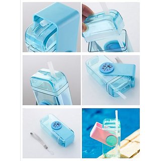 right Traders Memo Note Book Ultra Sim Paper Bottle - Flat Portable 230 ML Water Bottle view 2