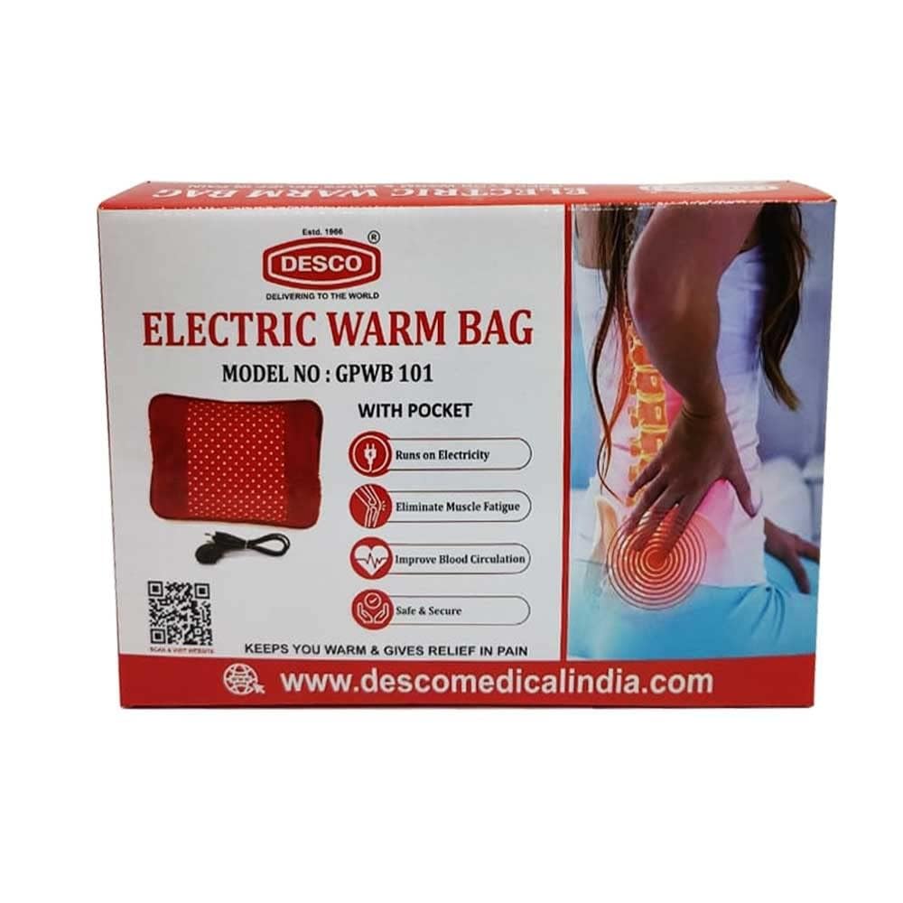 DESCO Electric Warm Bag for Pain Relief view 2