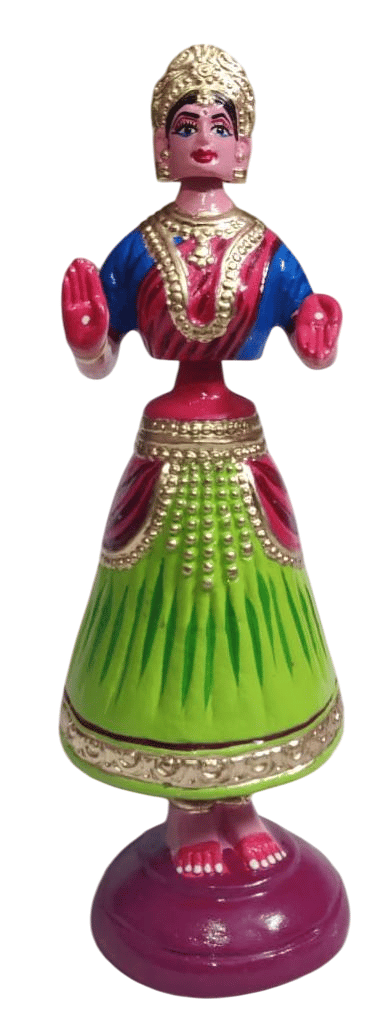 Dancing Doll - Traditional Indian Toy - Handmade view 2