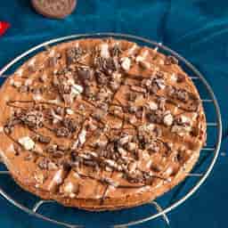 Choco-nutella Single Layer Waffle Cake
